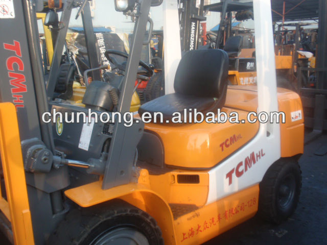 used forklift, tcm 3t forklift FD30, origin from japan