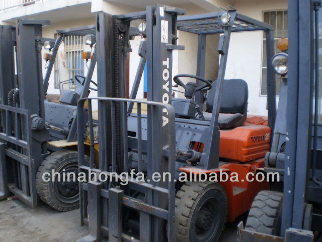 Used forklift Toyota 2.5T for sale