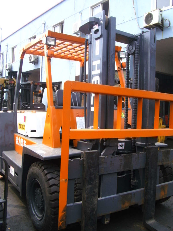 Used forklift truck Heli 7 ton, FD-70Z, Original from China