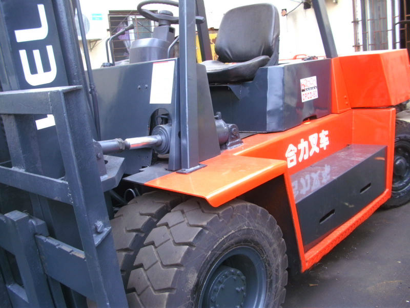 Used forklift truck Heli 8ton, CPCD-80, Original from China