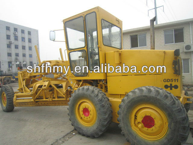 used GD511A grader, used Komatsu grader,used grader