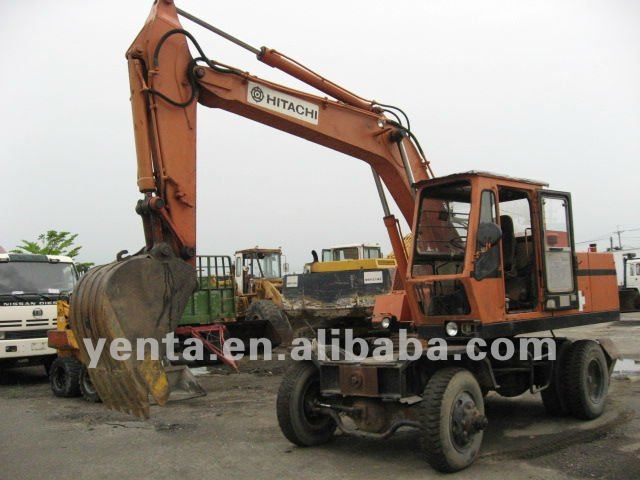 Used Hitachi digger - WH04 - wheel excavator