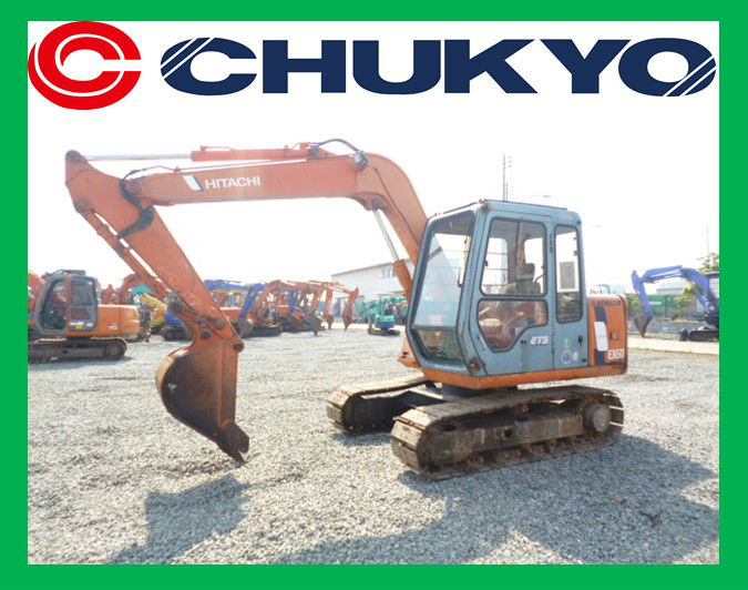 Used Hitachi Excavator EX 60 - 3 <SOLD OUT> / Cabin , Nissan Diesel Engine