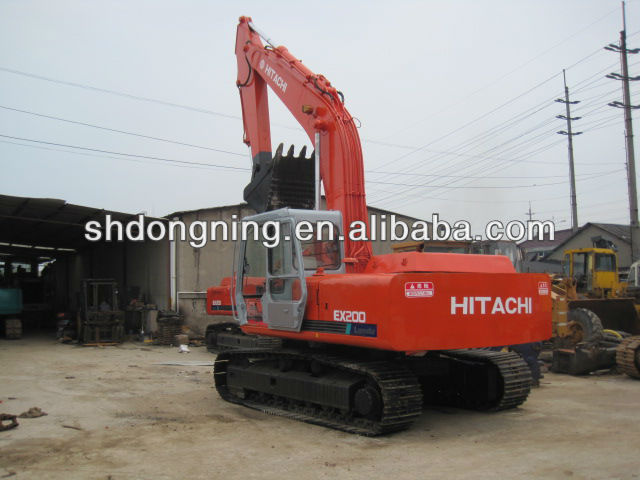 used hitachi excavator ex200-1, hitachi excavator for sale in China, used excavator hitachi ex200, 220, 300, 350 serials