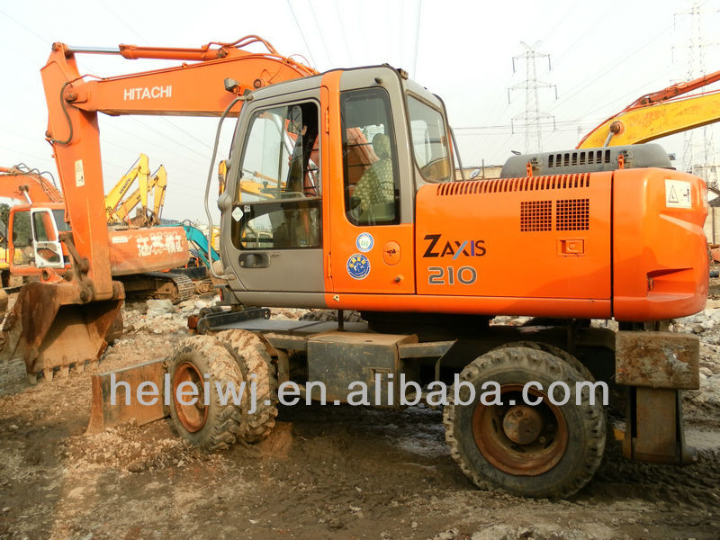 USED HITACHI ZX160W WHEEL EXCAVATOR