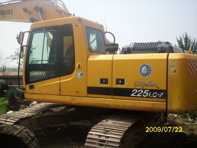 used hyundai excavator 225-7 crawler excavator