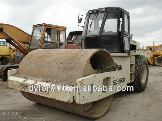 used Ingersoll-rand road roller