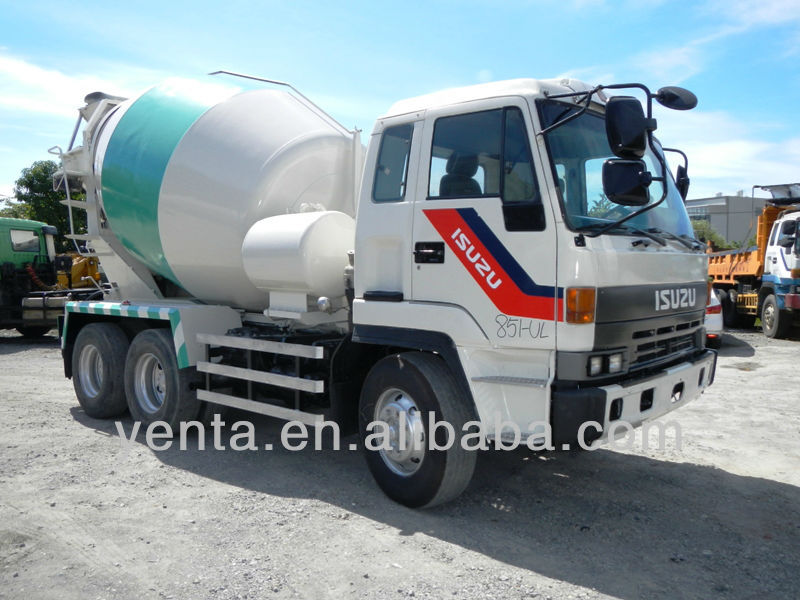 used isuzu concrete truck - [851-UL ] Y:1993