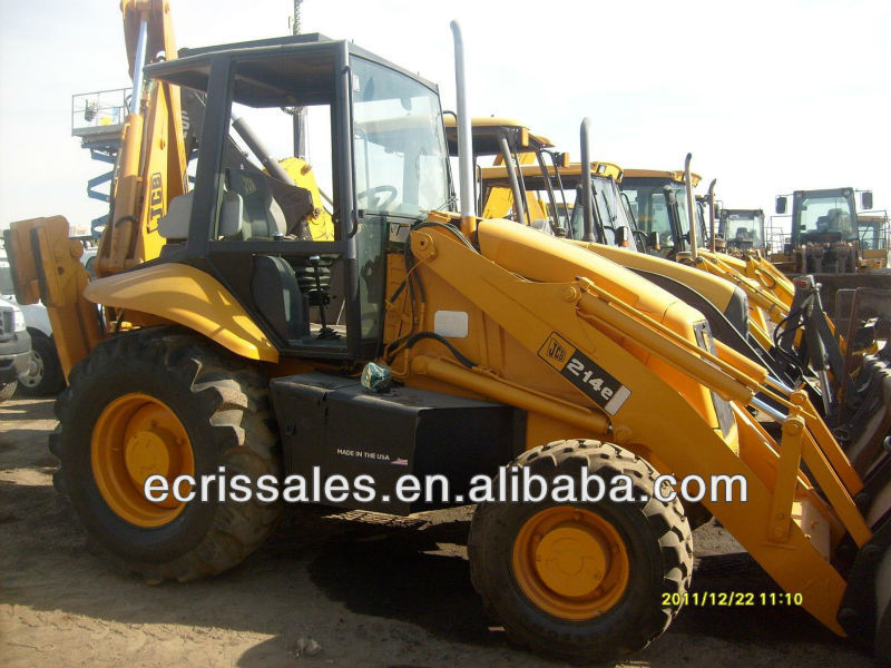 Used JCB wheel loader 214E, original from Japan