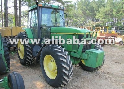 Used John Deere 7400 MFWD 4X4 Farm Tractor 120HP