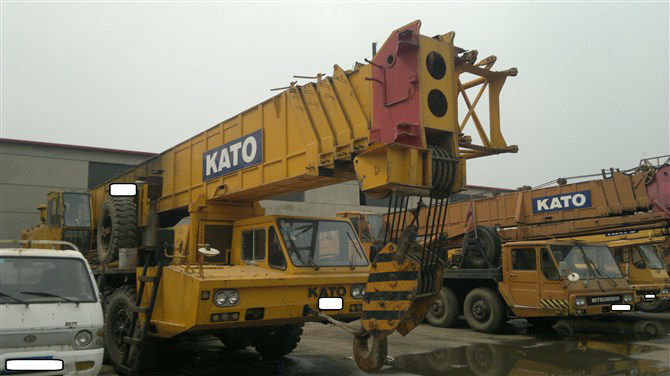 Used kato 120t Hydraulic mobile truck crane NK1200E