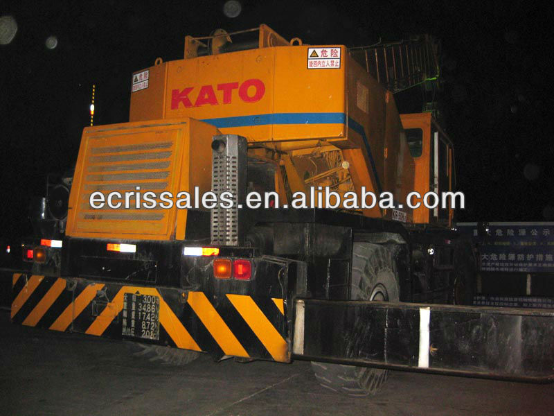 Used kato rough terrain crane 50 ton, KR-500H