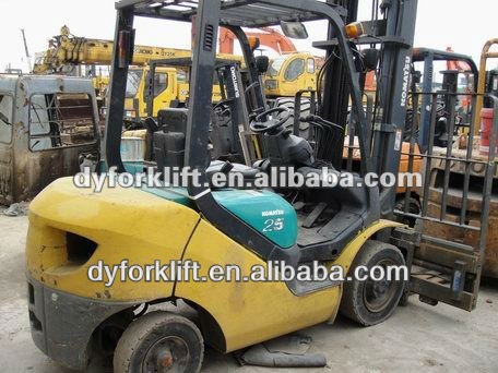 used komastu forklift