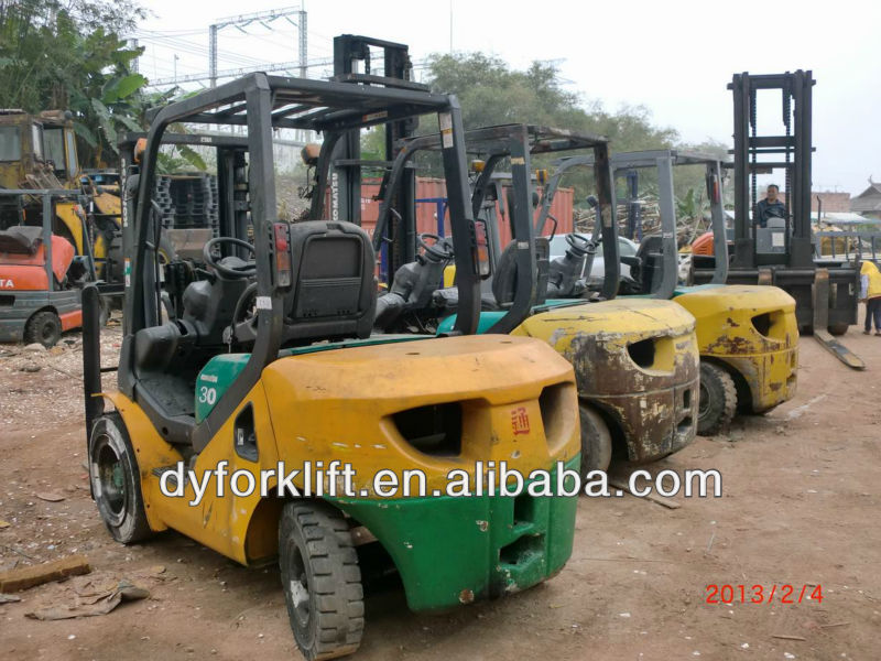 used komastu forklift