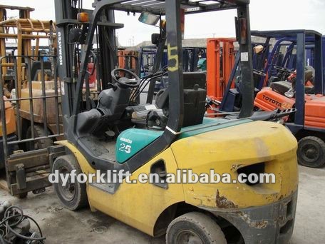 used komastu forklift