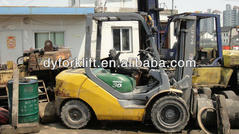 used komastu forklift for sale 3 ton