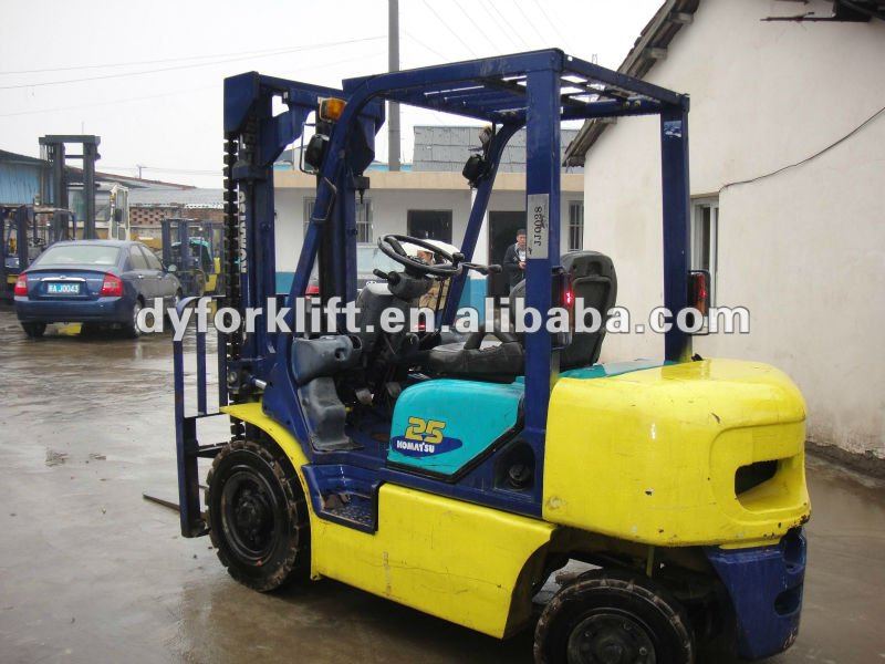 used Komatsu 2.5t forklift