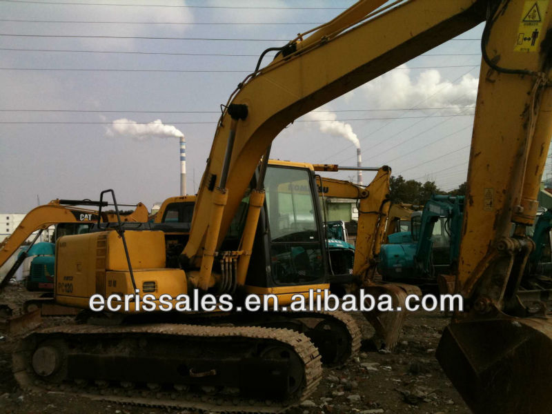 Used komatsu excavator for sale, Japan excavator, PC120-6