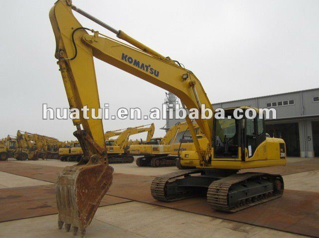 used Komatsu excavator PC200-7