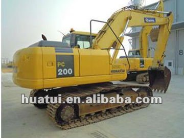 Used Komatsu excavator PC200-7