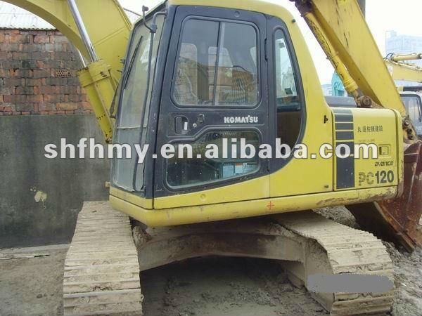 used Komatsu PC120 excavator