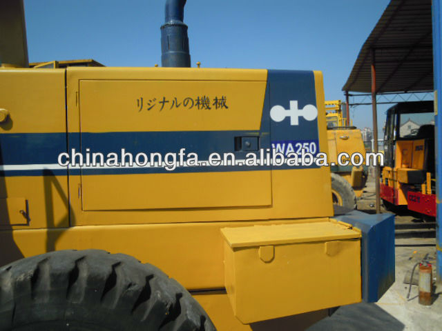 used komatsu WA100 wheel loader WA250