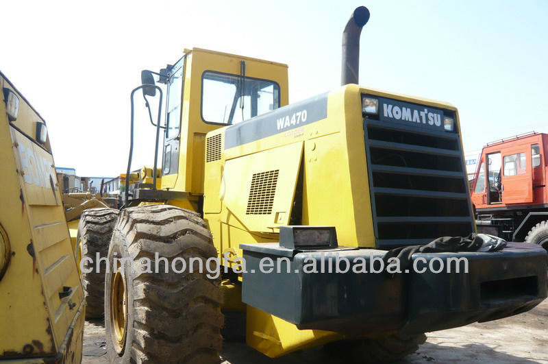 used Komatsu WA470 loader for sale