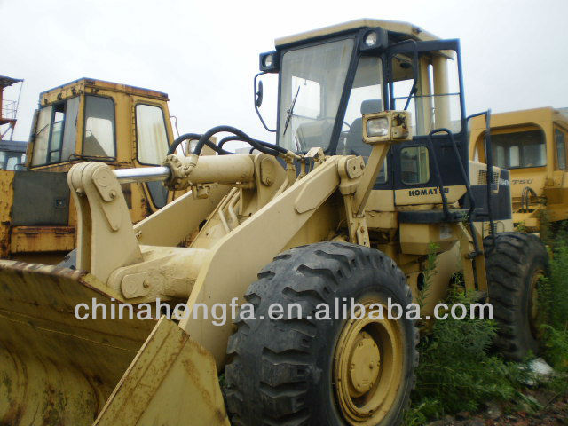 USED KOMATSU WA470 LOADER, used WA470 loader low price for sale