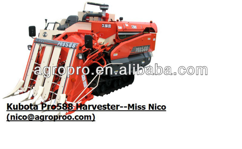 Used Kubota Harvester Pro588