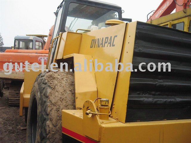 used mini tire roller road roller dynapac CA25D