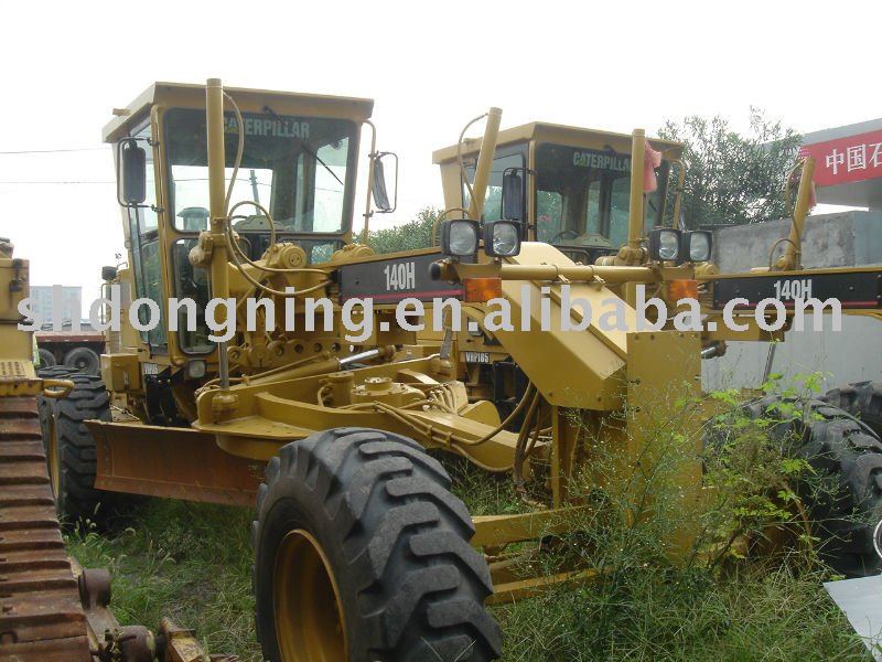 used motor grader 140H, wheel loader