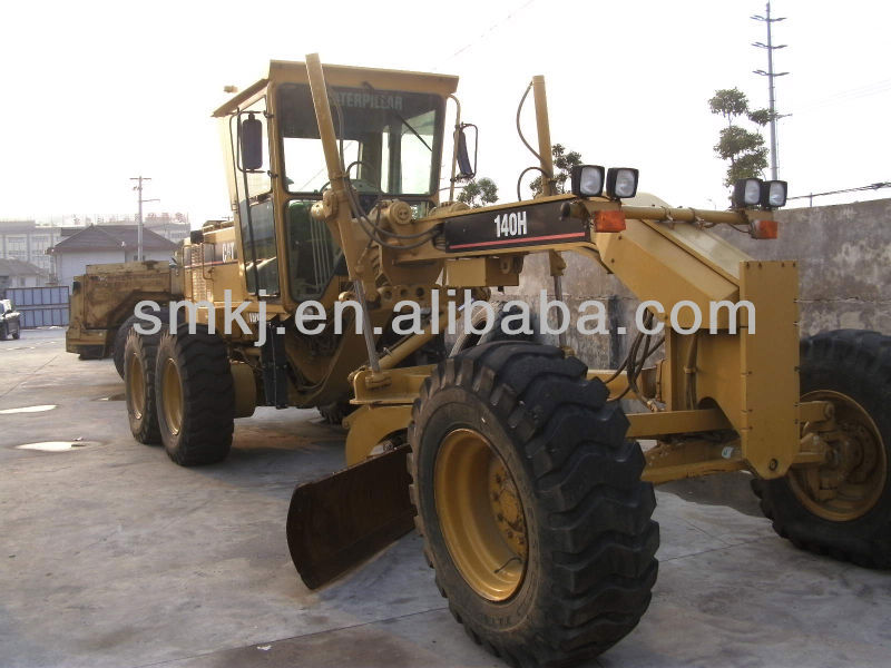 Used motor grader caterpillar 140H, original from USA