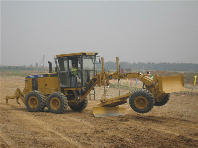 used motor grader SEM 919 made in China