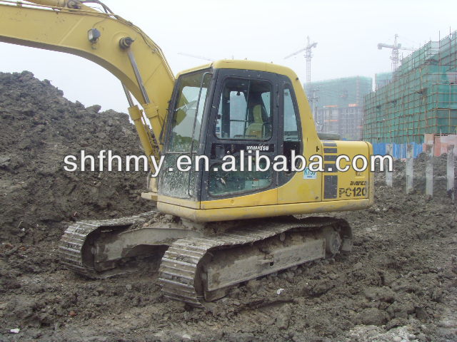 used original komatsu pc120-5 crawler excavator