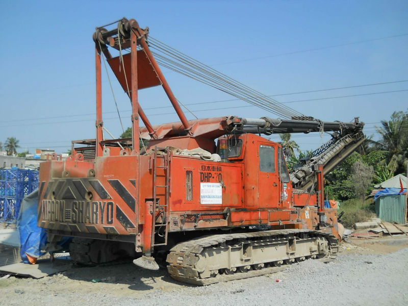 used pile dirver Nippon Sharyo DHP70