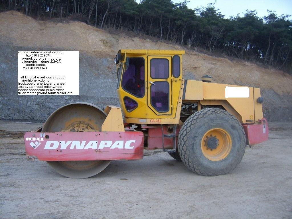 used road roller