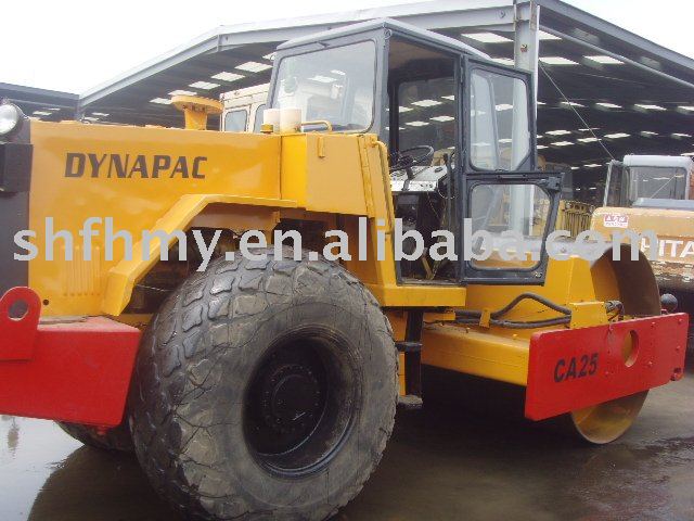 used road roller, Dynapac CA25D roller