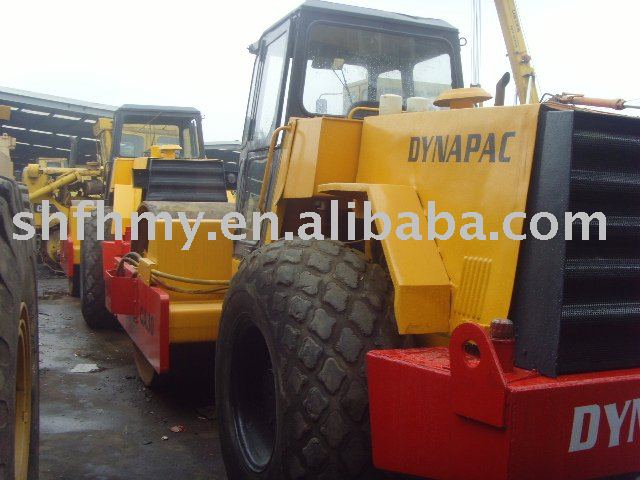 used road roller, Dynapac CA25D roller