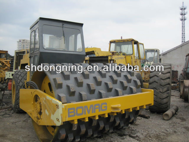 Used Road rollers Bomag BW213, with pad foot, Bomag Rollers