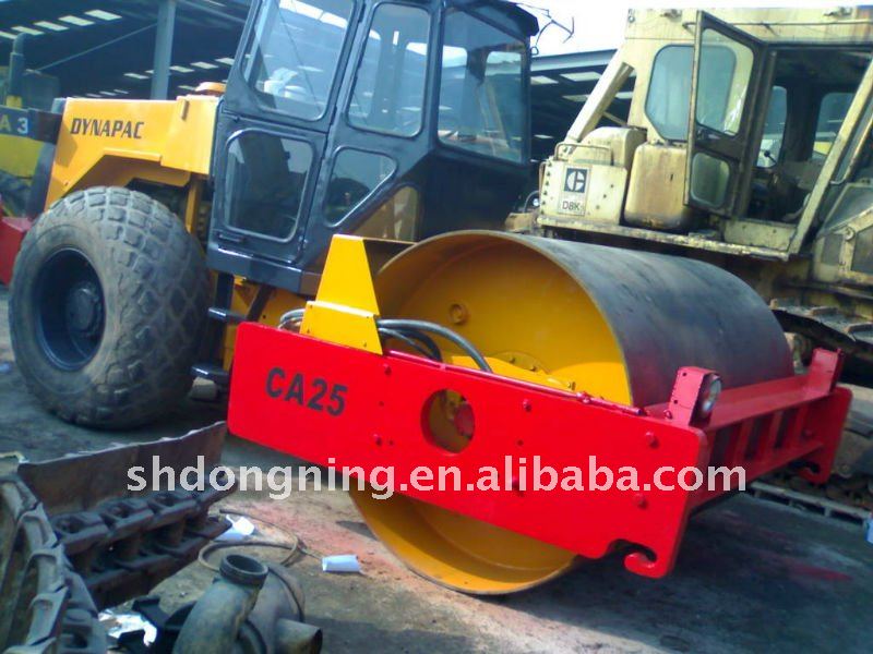 Used Road rollers (Dynapac CA25), 2004Year