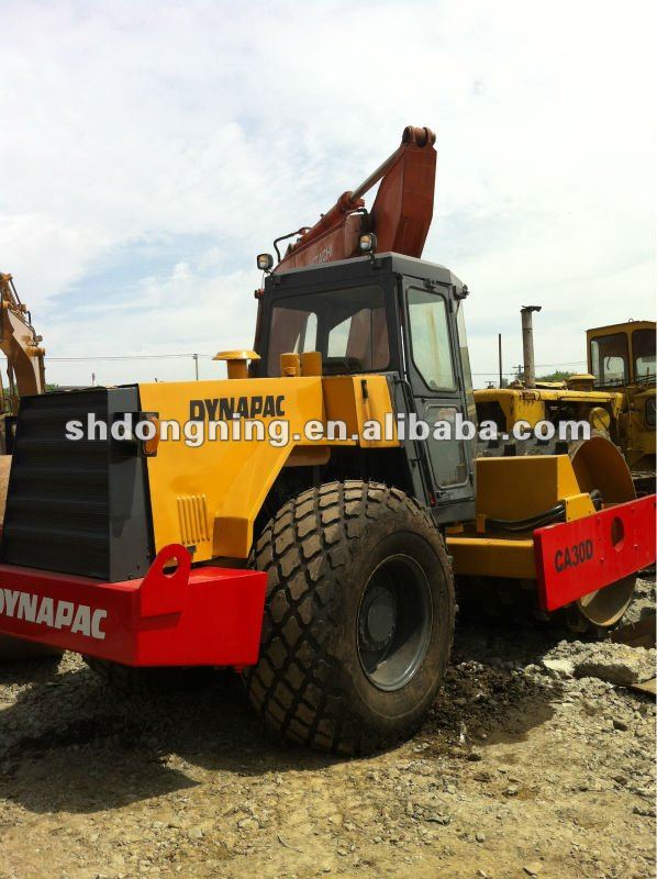 Used Road rollers Dynapac CA30D, With padfoot