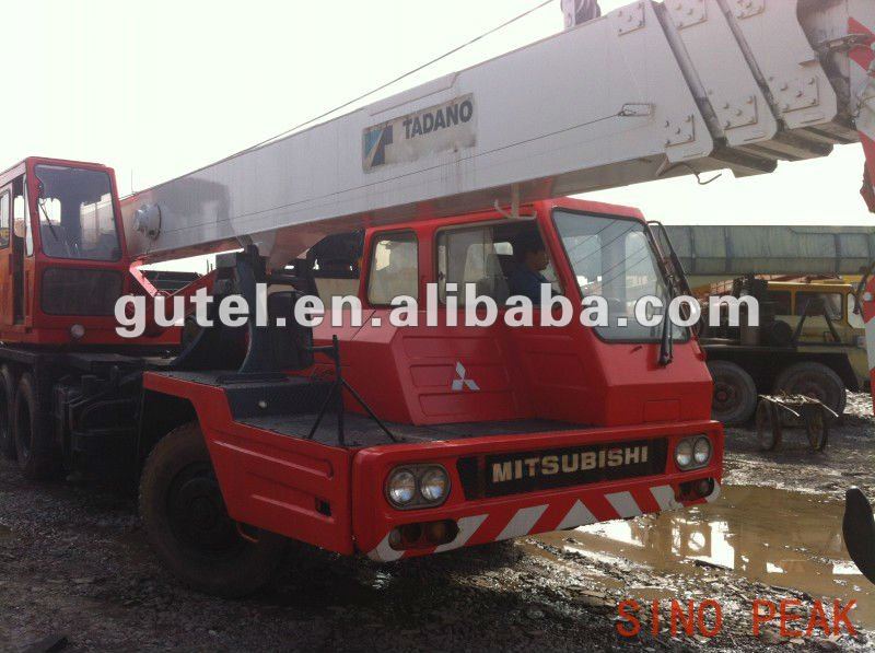 Used Tadano 25ton truck crane TL250M,japan used mobile crane 25ton