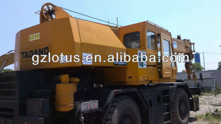 Used Tadano Rough Terrain Crane Original Japan,Used 200tons Crane