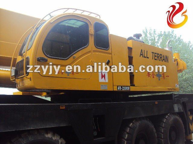 used TADANO TRUCK CRANE TG2500E 250TON