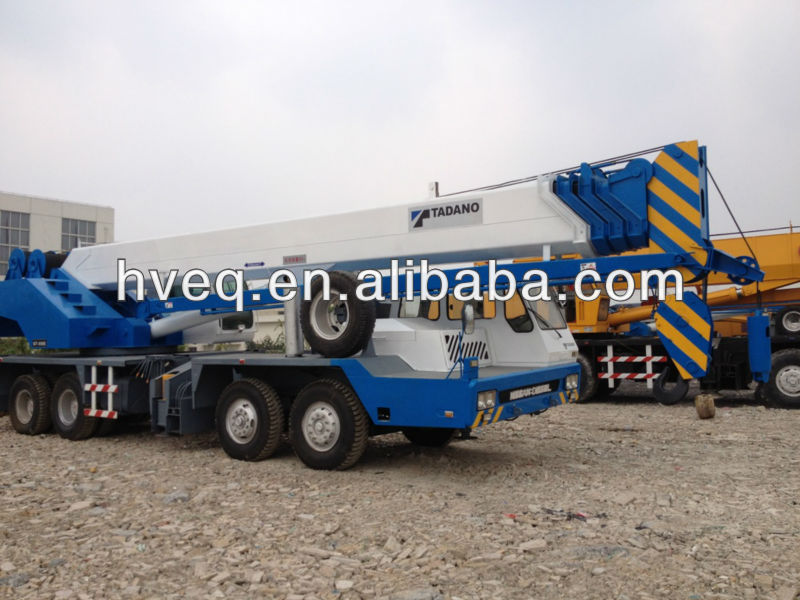 Used telescopic truck crane 55t TADANO gt-550e