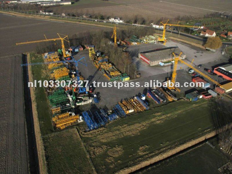 Used Tower Cranes and Self Erecting Cranes, Potain, Liebherr, Comedil