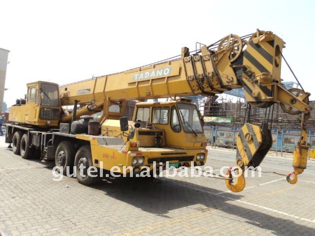 Used truck crane 50ton TADANO Original crane TG500E