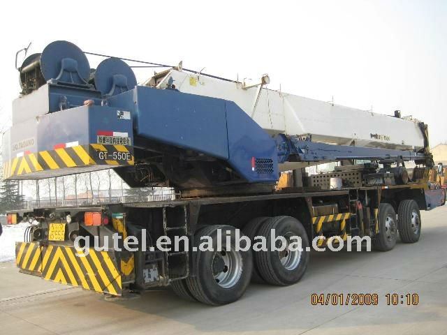 Used truck crane Tadano crane 55ton GT550E Young age crane