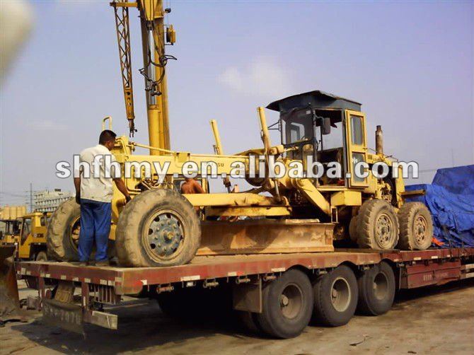 Used used original Komatsu GD605 Grader, used motor grader, gd605 grader