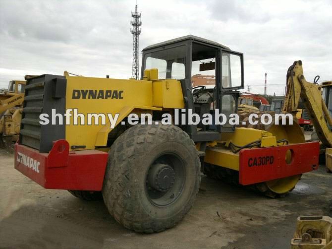 used vibratory road roller dynapac CA30, used road roller, used roller